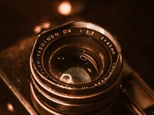 Preview wallpaper camera, lens, objective, retro