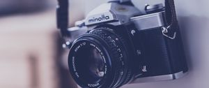 Preview wallpaper camera, lens, reflex camera, classic, casing