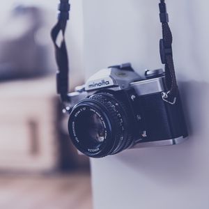 Preview wallpaper camera, lens, reflex camera, classic, casing