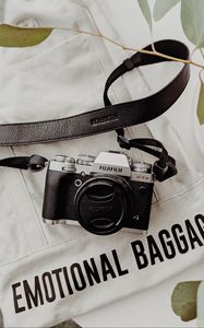 Preview wallpaper camera, lens, retro, inscription