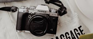 Preview wallpaper camera, lens, retro, inscription