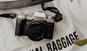 Preview wallpaper camera, lens, retro, inscription