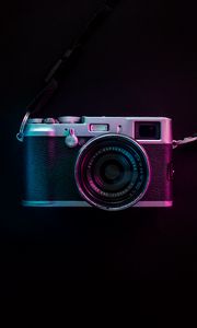 Preview wallpaper camera, lens, vintage, optics, old, dark