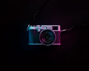 Preview wallpaper camera, lens, vintage, optics, old, dark