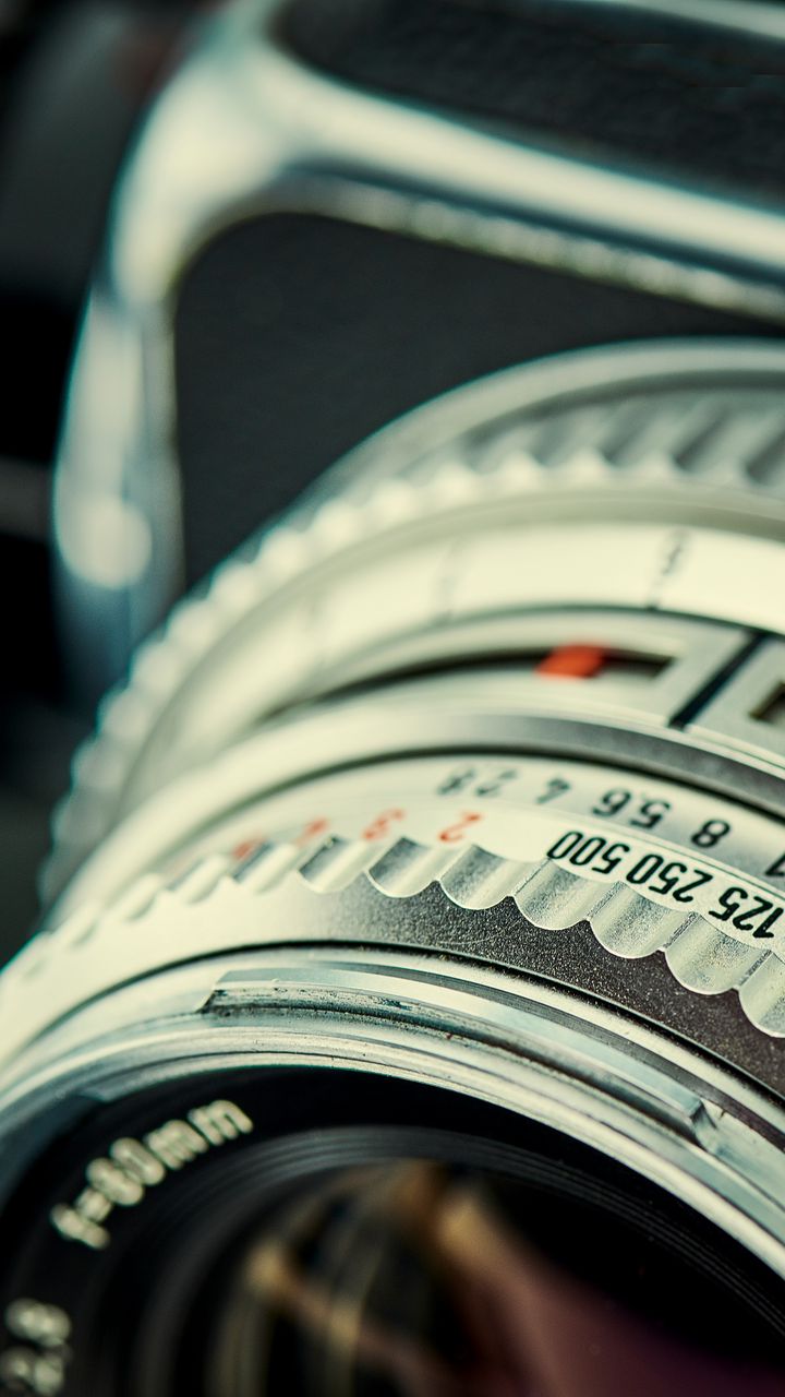 720x1280 Wallpaper camera, objective, equipment