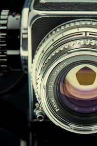 Preview wallpaper camera, objective, lens, glare