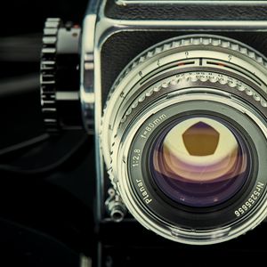 Preview wallpaper camera, objective, lens, glare