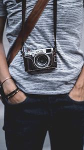 Preview wallpaper camera, photographer, lens, hobby