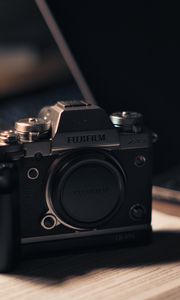Preview wallpaper camera, retro, blur