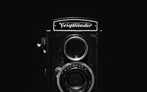 Preview wallpaper camera, retro, vintage, black