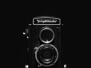 Preview wallpaper camera, retro, vintage, black