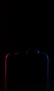 Preview wallpaper camera, silhouette, black