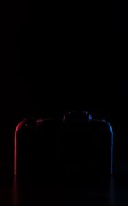 Preview wallpaper camera, silhouette, black