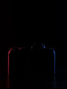 Preview wallpaper camera, silhouette, black