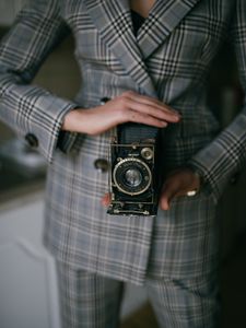 Preview wallpaper camera, vintage, woman