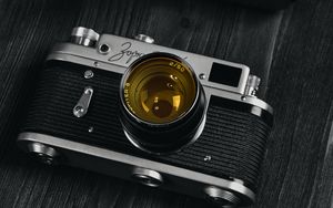 Preview wallpaper cameras, lenses, retro, vintage, bw