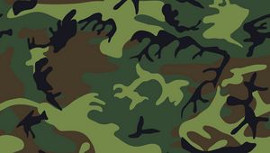 Preview wallpaper camouflage, military, patterns, texture, green