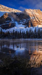 Preview wallpaper canada, banff national park, mountains, lake