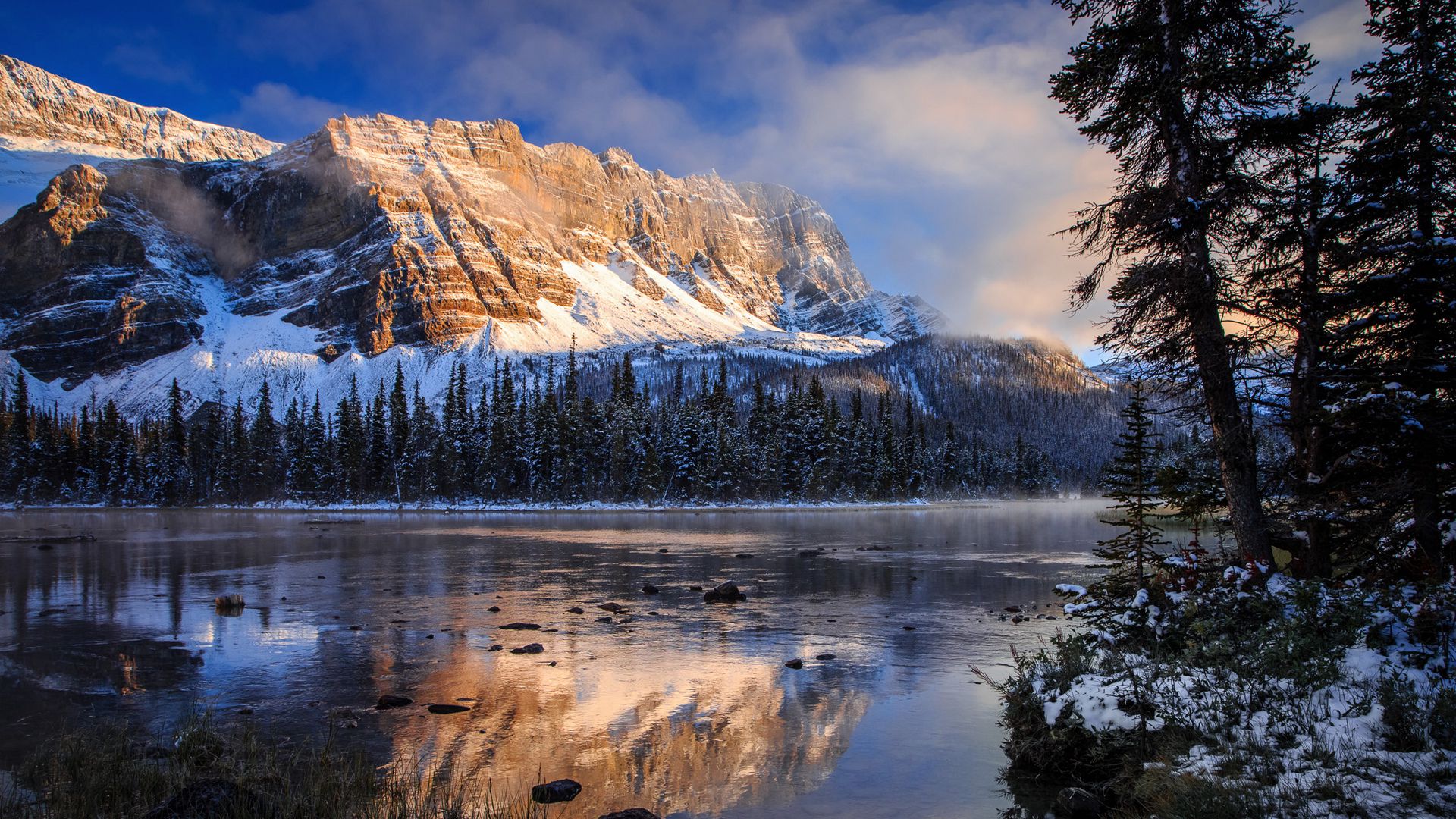 Alberta Canada Banff National Park Mountain Wallpaper - [1080x1920]