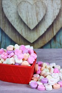 Preview wallpaper candies, hearts, sweets, food