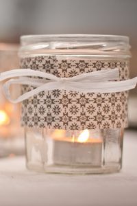 Preview wallpaper candle, bow, decoration