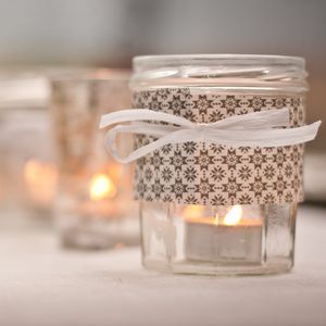Preview wallpaper candle, bow, decoration