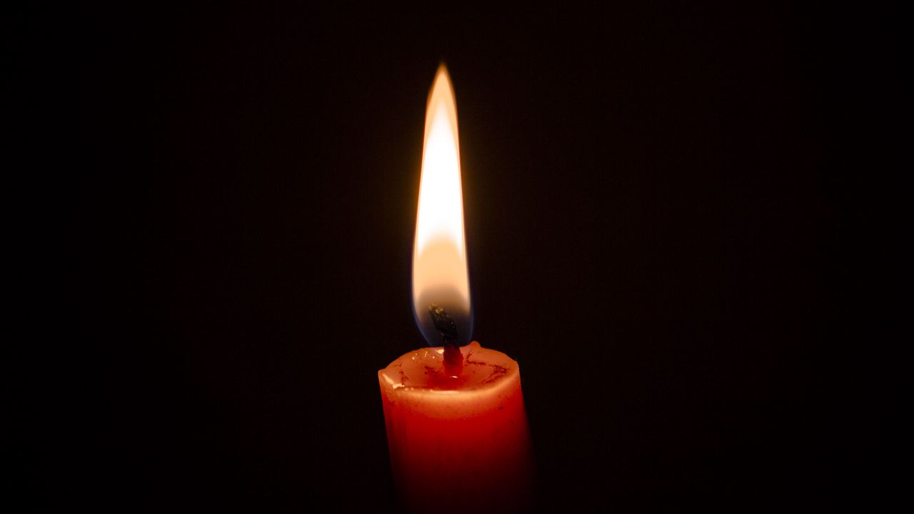 Wallpaper candle, fire, light, darkness, dark hd, picture, image