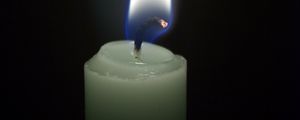 Preview wallpaper candle, wick, flame, fire, macro