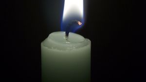 Preview wallpaper candle, wick, flame, fire, macro