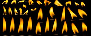 Preview wallpaper candles, fire, burn, flame, dark
