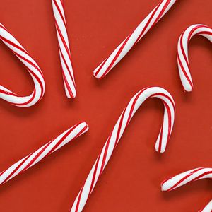 Preview wallpaper candy canes, candy, new year, christmas