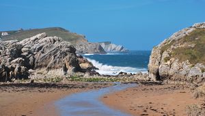 Preview wallpaper cantabria, spain, sea, shore