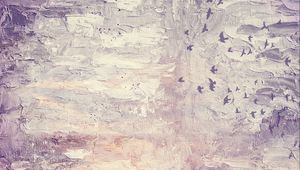 Preview wallpaper canvas, paint, bumps, birds, texture