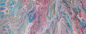 Preview wallpaper canvas, paint, stains, colorful, abstraction, mixing