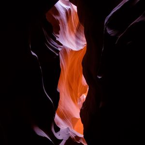Preview wallpaper canyon, cave, dark