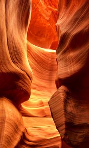 Preview wallpaper canyon, cave, relief, sand