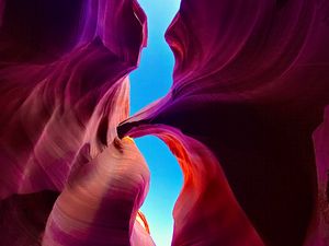 Preview wallpaper canyon, cave, relief, forms