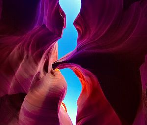 Preview wallpaper canyon, cave, relief, forms