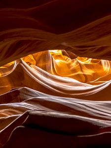 Preview wallpaper canyon, cave, relief, light, nature