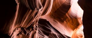 Preview wallpaper canyon, cave, relief, shadows, light