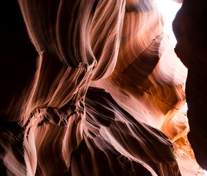 Preview wallpaper canyon, cave, relief, shadows, light