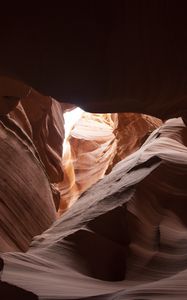 Preview wallpaper canyon, cave, rock, shadows