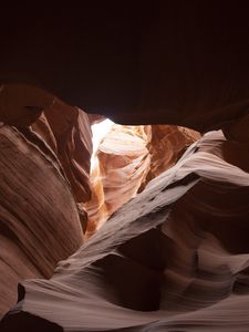 Preview wallpaper canyon, cave, rock, shadows