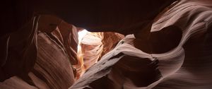 Preview wallpaper canyon, cave, rock, shadows