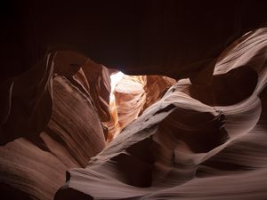 Preview wallpaper canyon, cave, rock, shadows