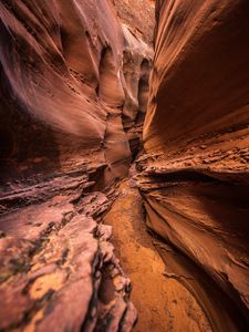 Preview wallpaper canyon, cave, rock, stone, relief