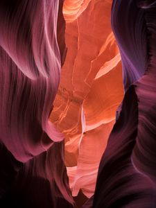 Preview wallpaper canyon, cave, sand, relief, sandy