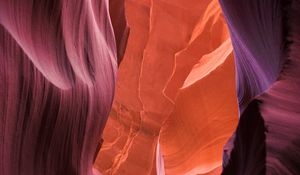 Preview wallpaper canyon, cave, sand, relief, sandy