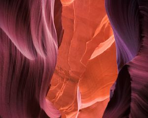 Preview wallpaper canyon, cave, sand, relief, sandy
