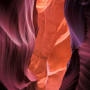 Preview wallpaper canyon, cave, sand, relief, sandy
